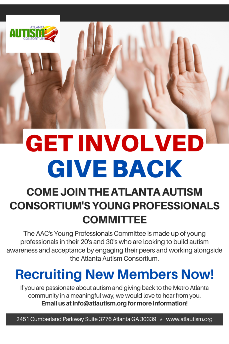 Join the Atlanta Autism Consortium Young Professionals Committee